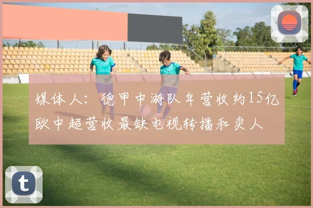 媒体人：德甲中游队年营收约15亿欧中超营收最缺电视转播和卖人